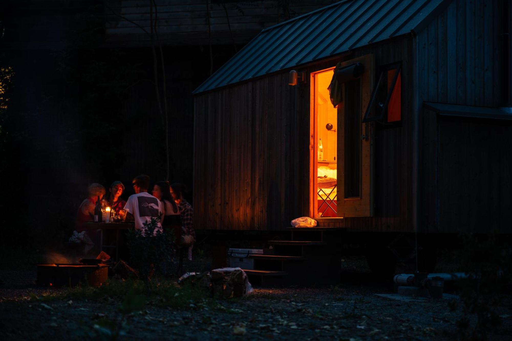 Johnson'S Beach Cabins And Campground Guerneville Exteriör bild