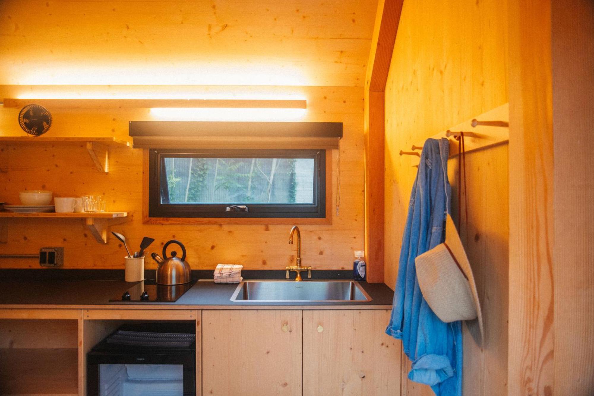 Johnson'S Beach Cabins And Campground Guerneville Exteriör bild