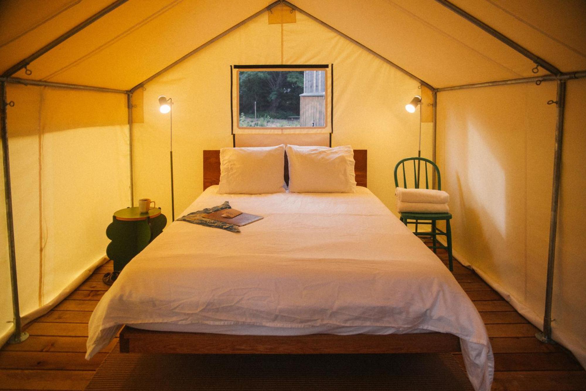 Johnson'S Beach Cabins And Campground Guerneville Exteriör bild