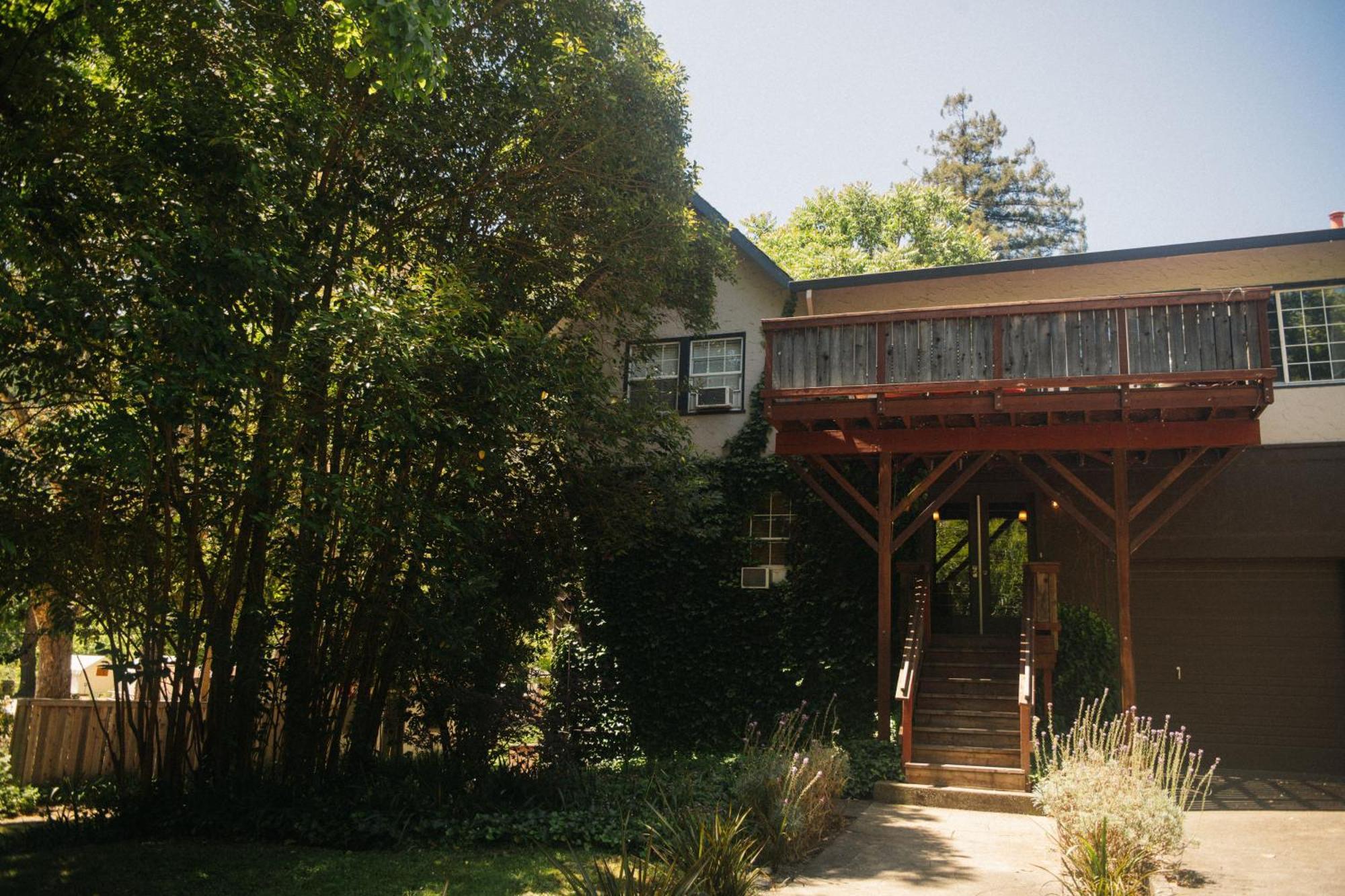 Johnson'S Beach Cabins And Campground Guerneville Exteriör bild
