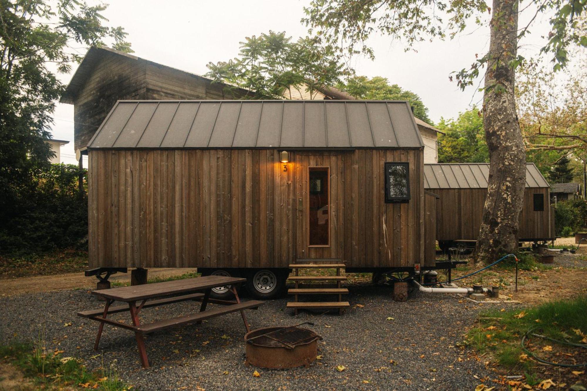 Johnson'S Beach Cabins And Campground Guerneville Exteriör bild